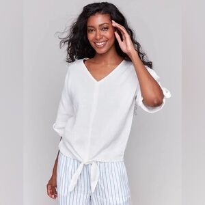 Charlie B 3/4 Sleeve Top